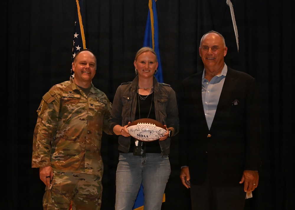 Missile Defense Advocacy Alliance Founder Riki Ellison Presents Awards to Vandenberg Top Performers