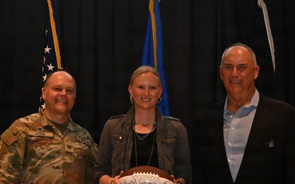 Missile Defense Advocacy Alliance Founder Riki Ellison Presents Awards to Vandenberg Top Performers