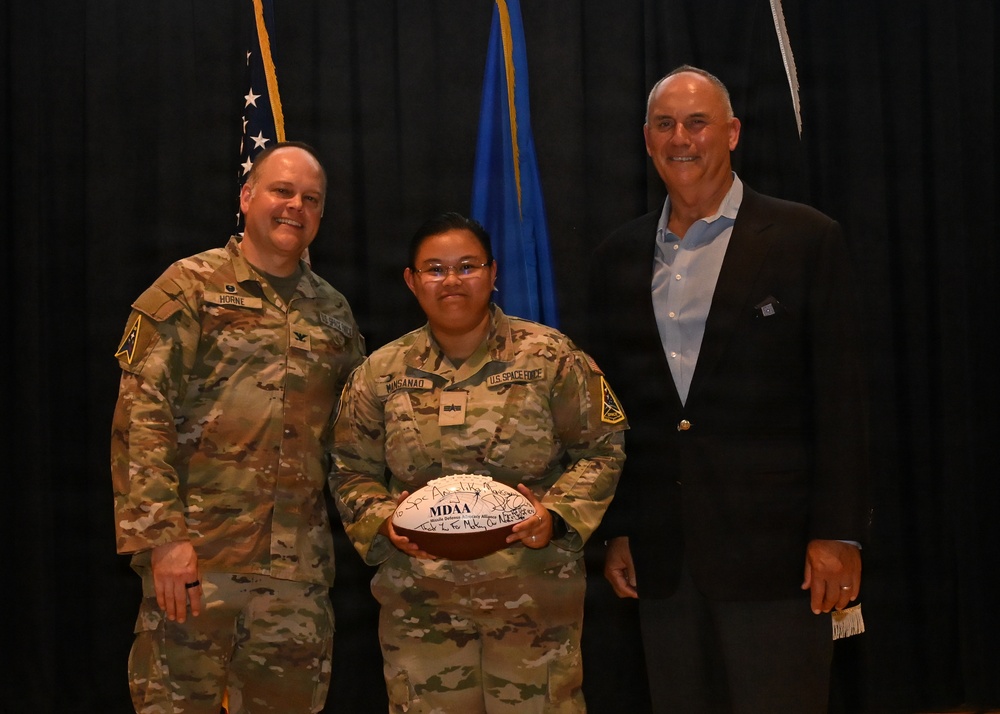 Missile Defense Advocacy Alliance Founder Riki Ellison Presents Awards to Vandenberg Top Performers