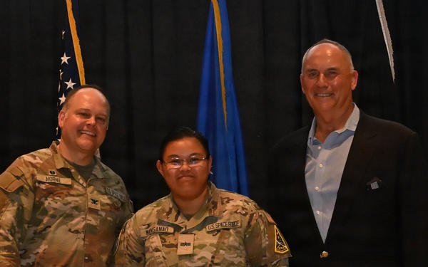 Missile Defense Advocacy Alliance Founder Riki Ellison Presents Awards to Vandenberg Top Performers