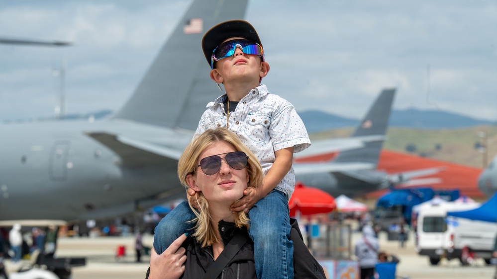 Travis conducts Wings Over Solano air show and open house