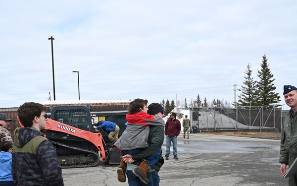 168th Wing hosts tour for Trail Life USA
