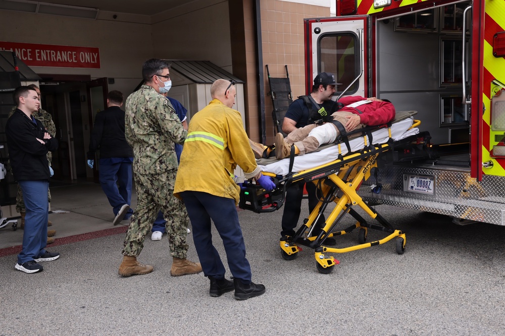 Sailor sharpens skills during active shooter drill at MCAGCC Twentynine Palms