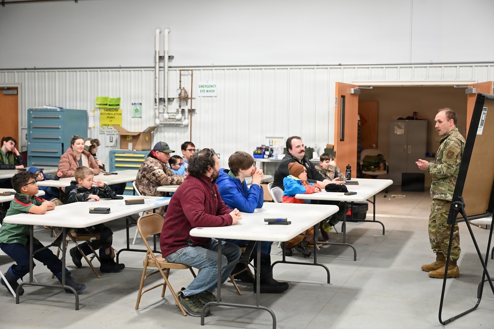 168th Wing hosts tour for Trail Life USA