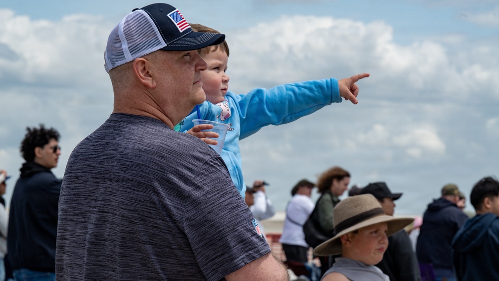 Travis conducts Wings Over Solano air show and open house