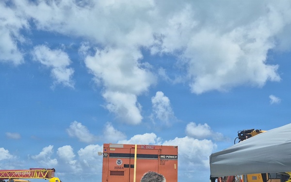 USACE continues support to Saipan in the Wake of Super Typhoon Sinlaku