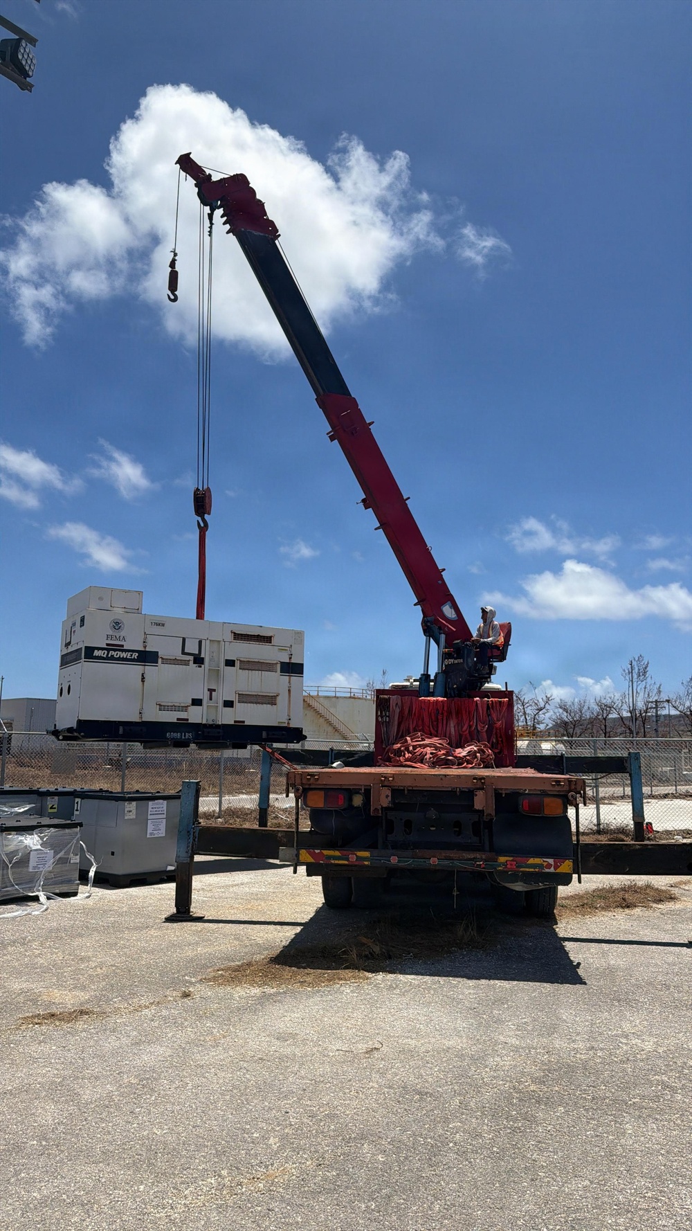 USACE Continues support to Saipan in the Wake of Super Typhoon Sinlaku