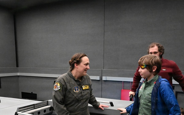 168th Wing hosts a tour for Trail Life USA