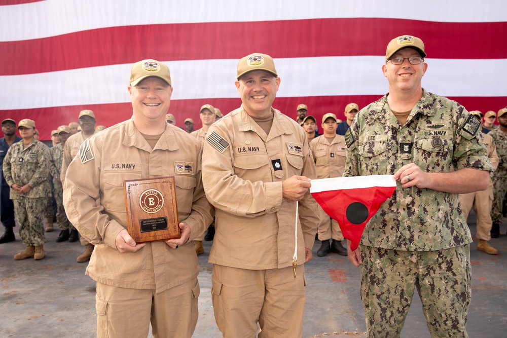 ARCO Awarded COMSUBPAC Battle “E”