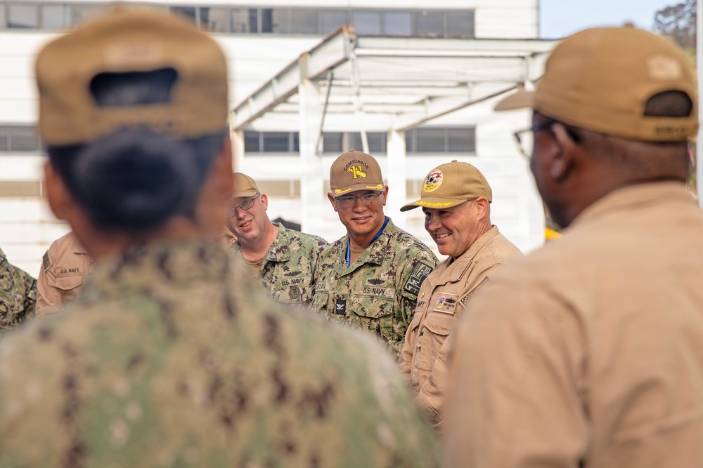 ARCO Awarded COMSUBPAC Battle “E”