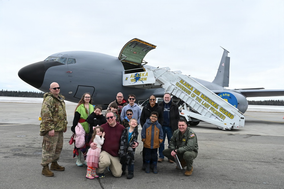 168th Wing hosts tour for Trail Life USA