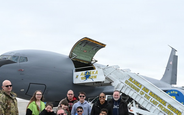 168th Wing hosts tour for Trail Life USA