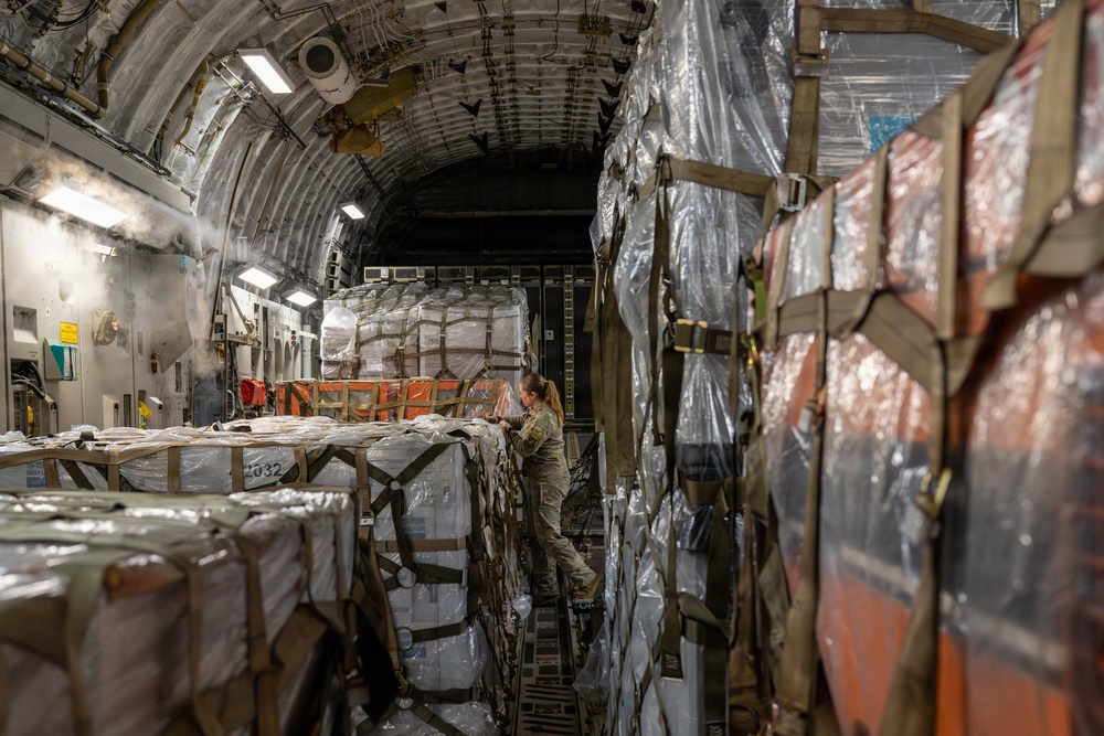 15th Wing, joint partners mobilize relief supplies after Typhoon Sinlaku
