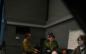 168th Wing hosts tour for Trail Life USA