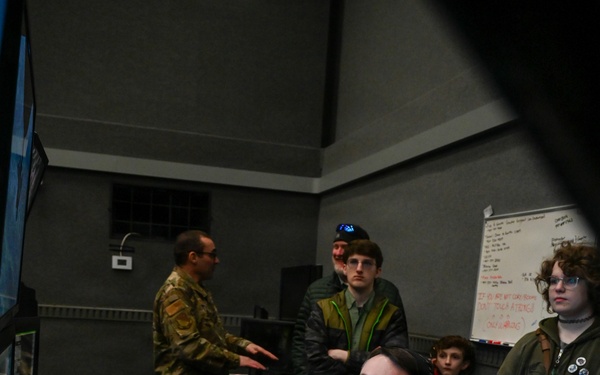 168th Wing hosts tour for Trail Life USA
