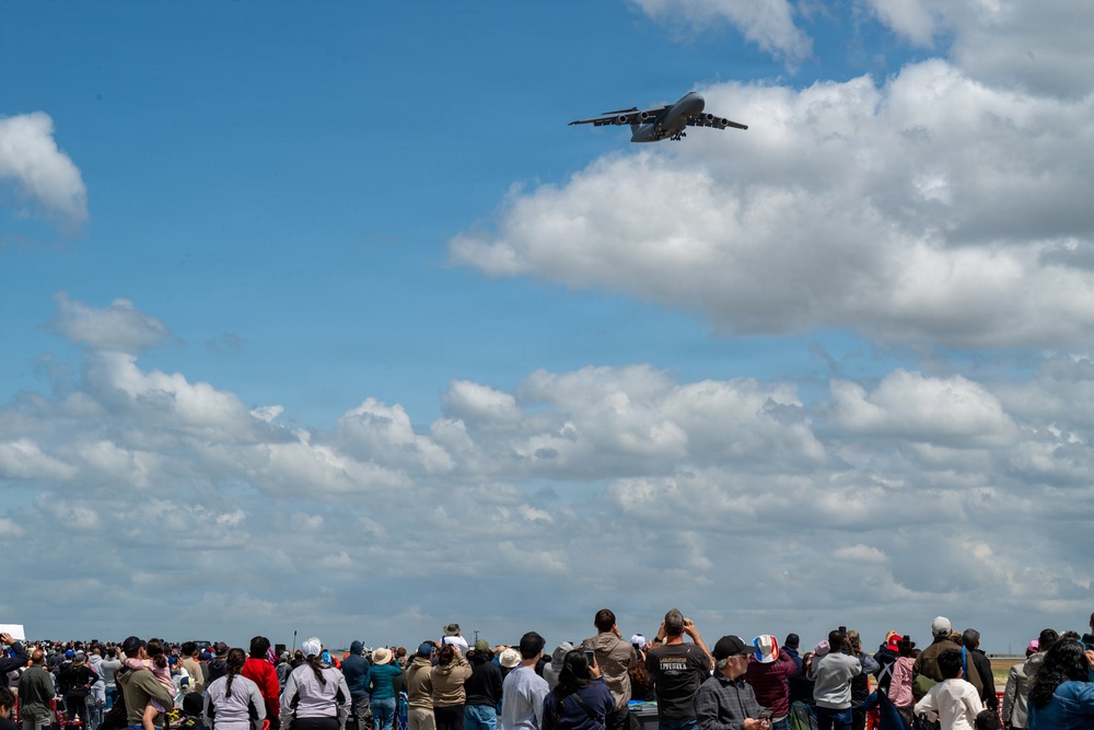 Travis conducts Wings Over Solano air show and open house
