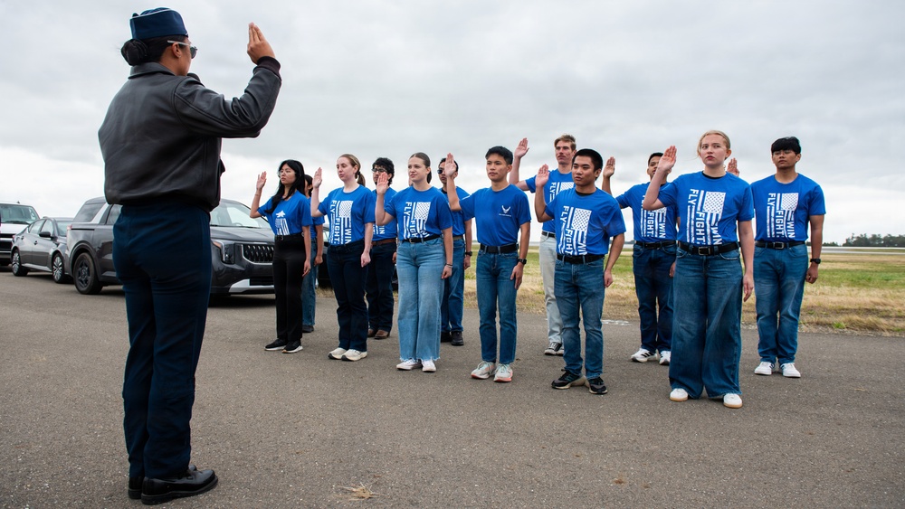 Travis conducts Wings Over Solano air show and open house