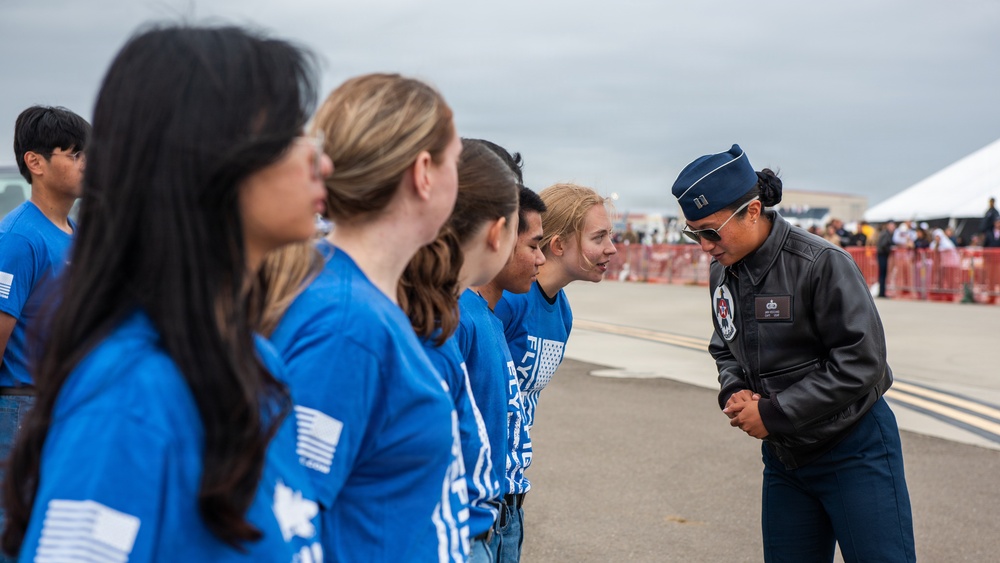 Travis conducts Wings Over Solano air show and open house