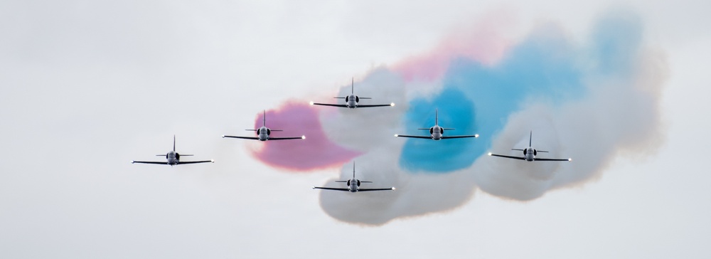 Travis conducts Wings Over Solano air show and open house