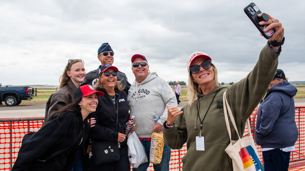 Travis conducts Wings Over Solano air show and open house