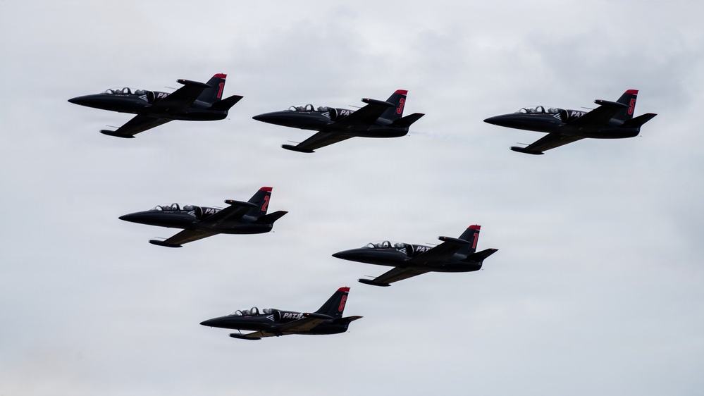 Travis conducts Wings Over Solano air show and open house