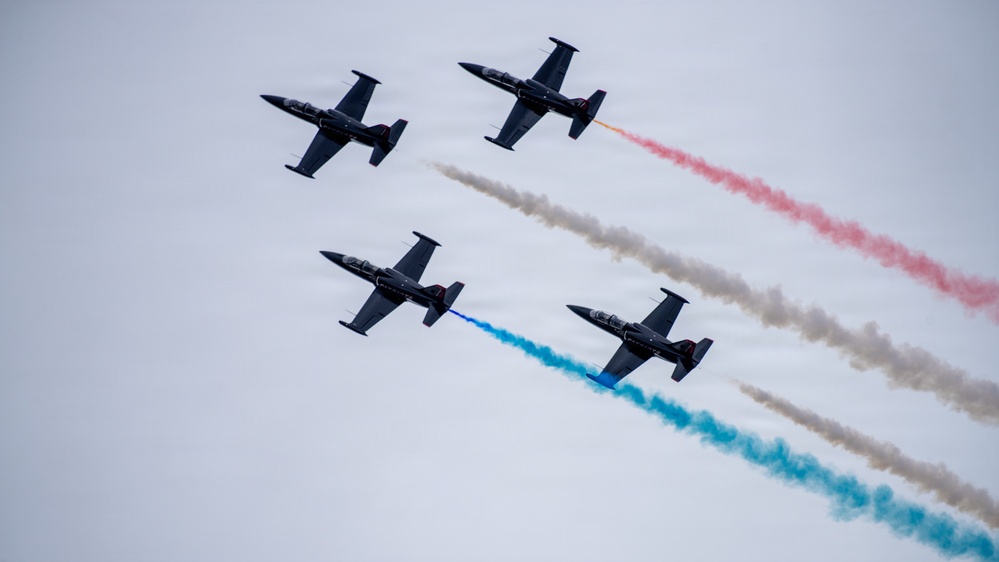 Travis conducts Wings Over Solano air show and open house