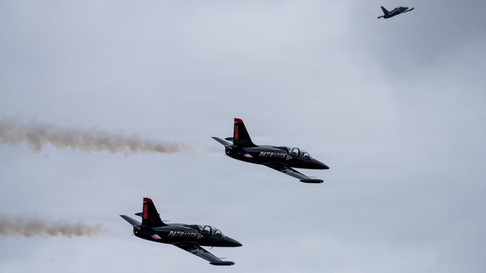 Travis conducts Wings Over Solano air show and open house