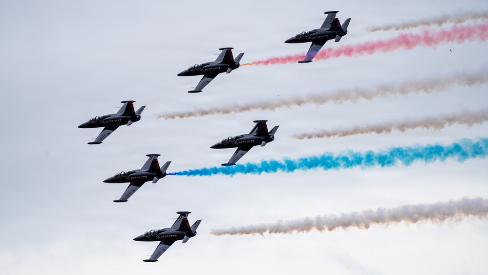 Travis conducts Wings Over Solano air show and open house