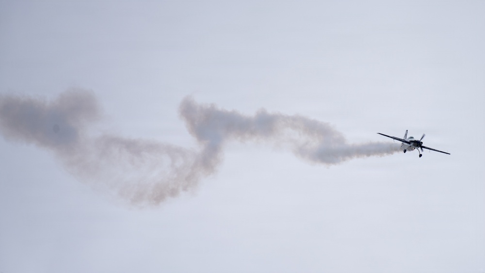 Travis conducts Wings Over Solano air show and open house