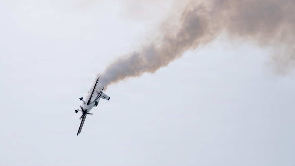 Travis conducts Wings Over Solano air show and open house