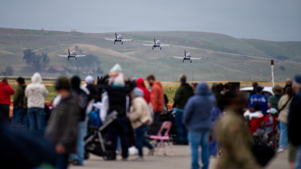 Travis conducts Wings Over Solano air show and open house