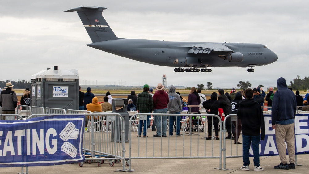 Travis conducts Wings Over Solano air show and open house