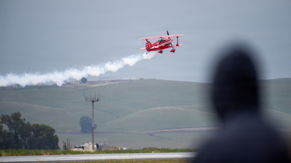 Travis conducts Wings Over Solano air show and open house