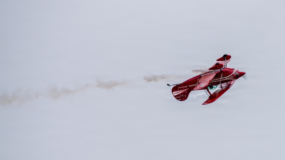 Travis conducts Wings Over Solano air show and open house