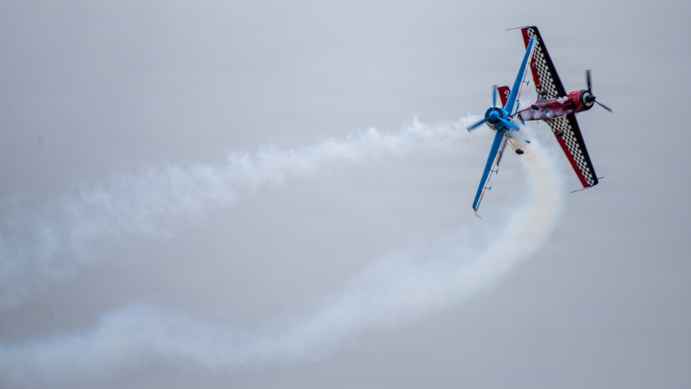 Travis conducts Wings Over Solano air show and open house
