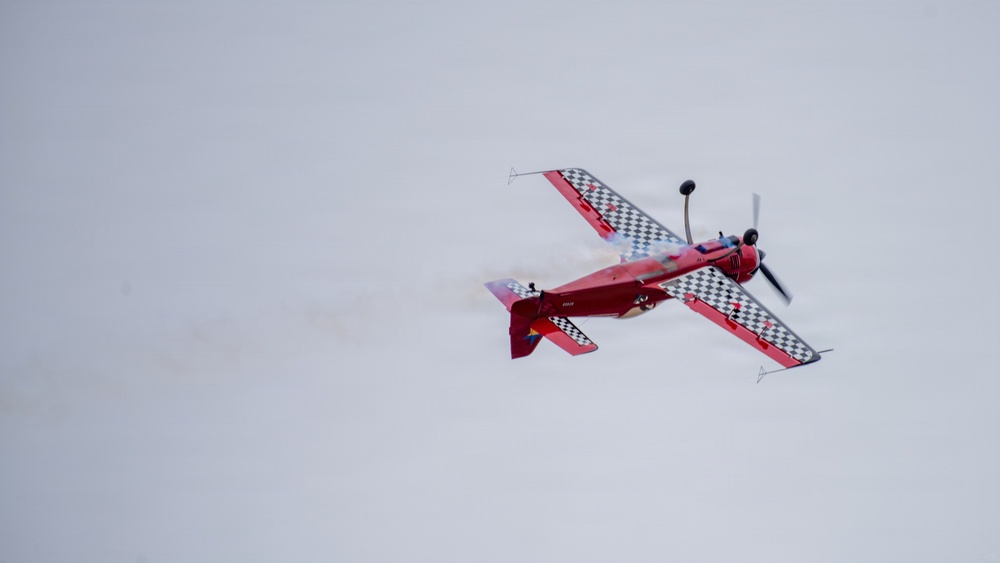 Travis conducts Wings Over Solano air show and open house