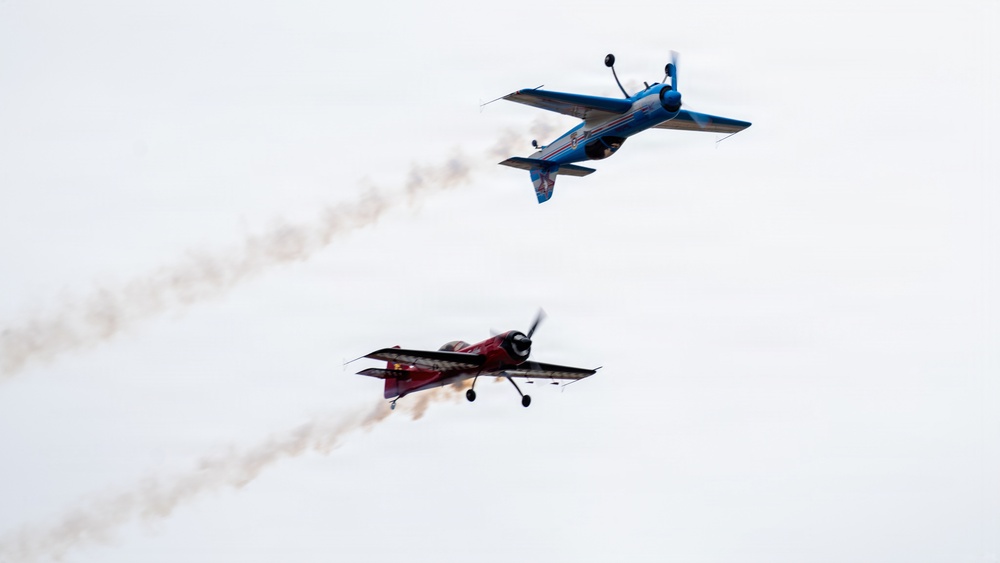 Travis conducts Wings Over Solano air show and open house