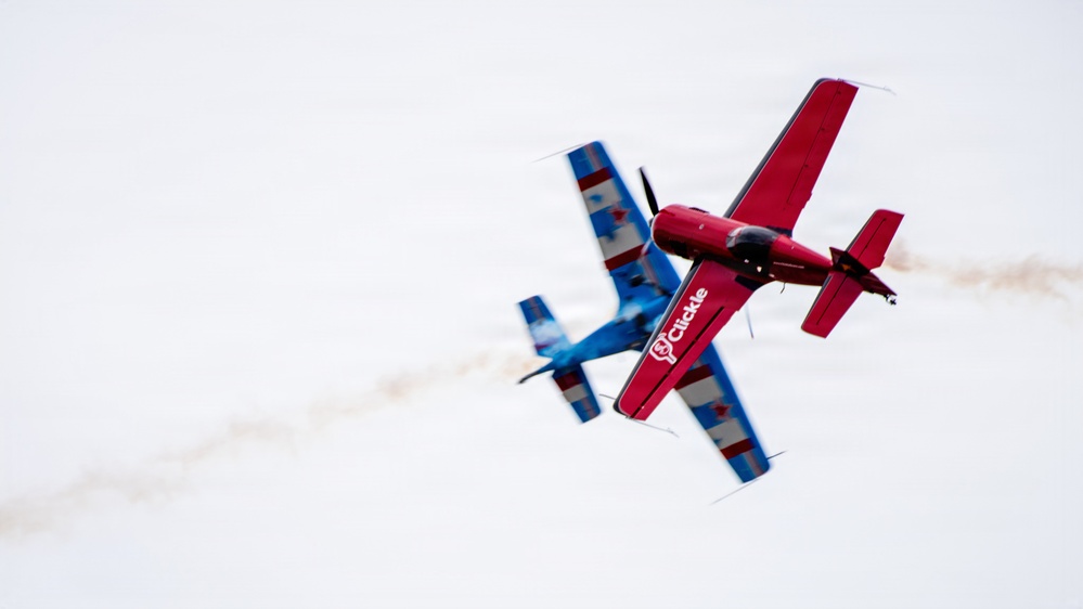 Travis conducts Wings Over Solano air show and open house