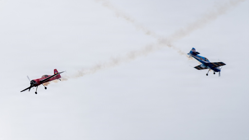 Travis conducts Wings Over Solano air show and open house
