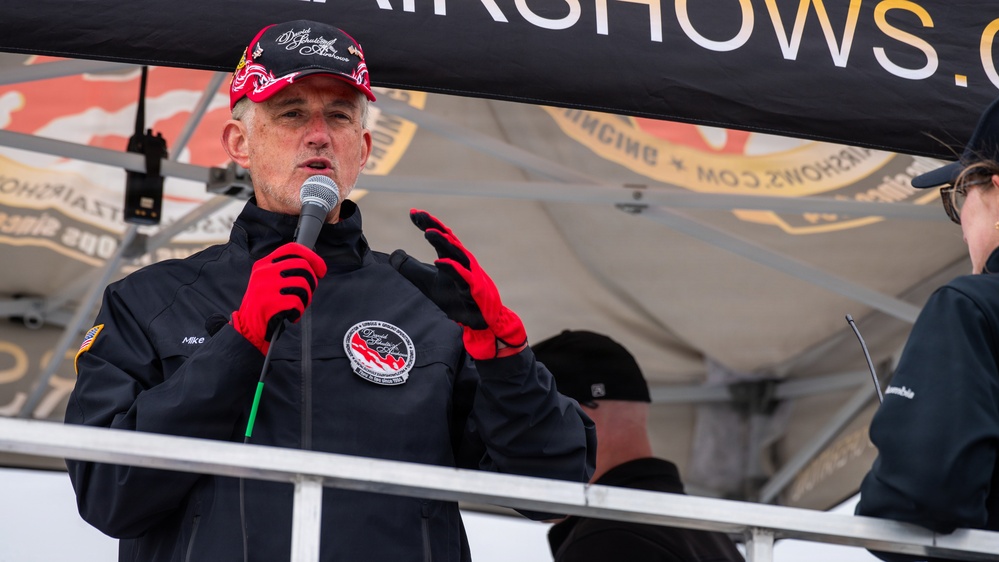 Travis conducts Wings Over Solano air show and open house