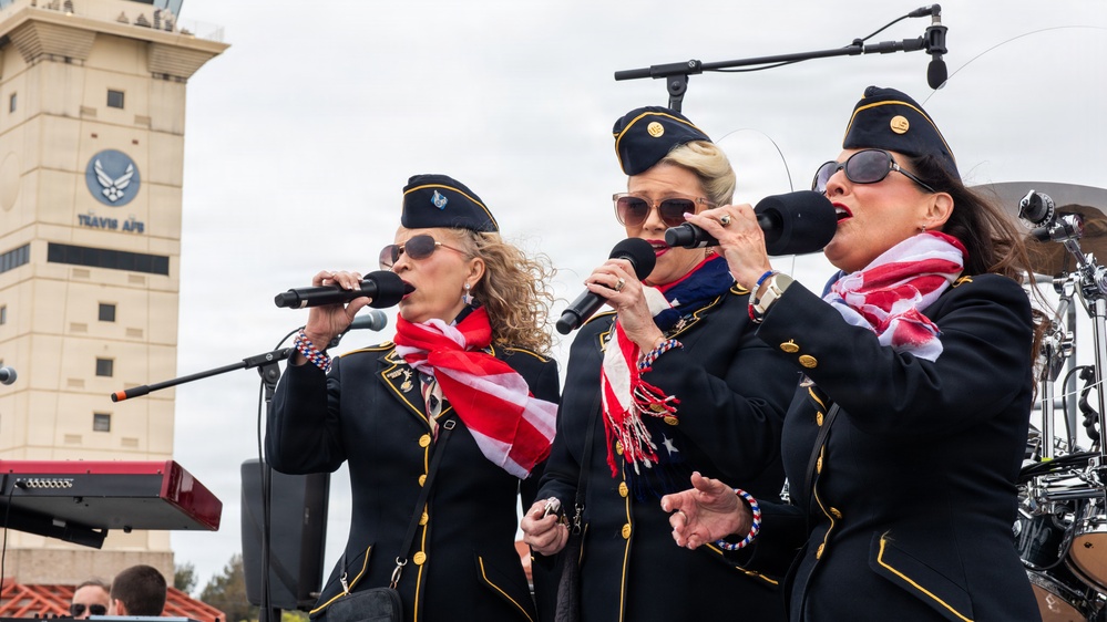 Travis conducts Wings Over Solano air show and open house