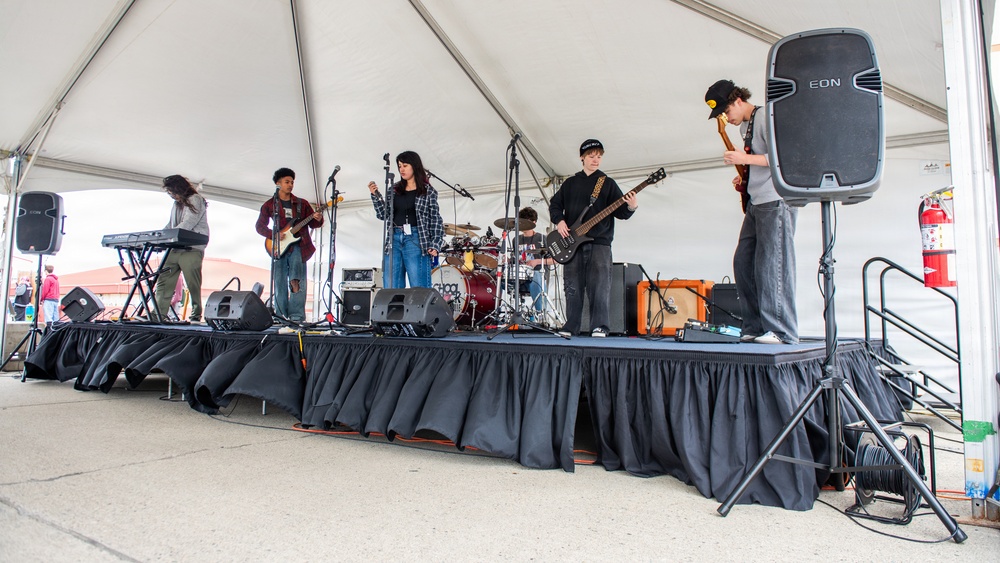 Travis conducts Wings Over Solano air show and open house