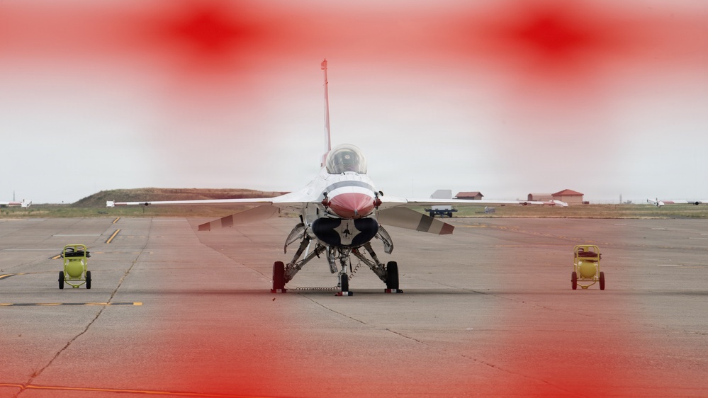 Travis conducts Wings Over Solano air show and open house