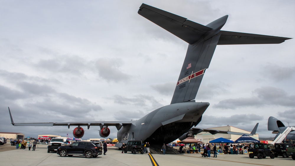 Travis conducts Wings Over Solano air show and open house
