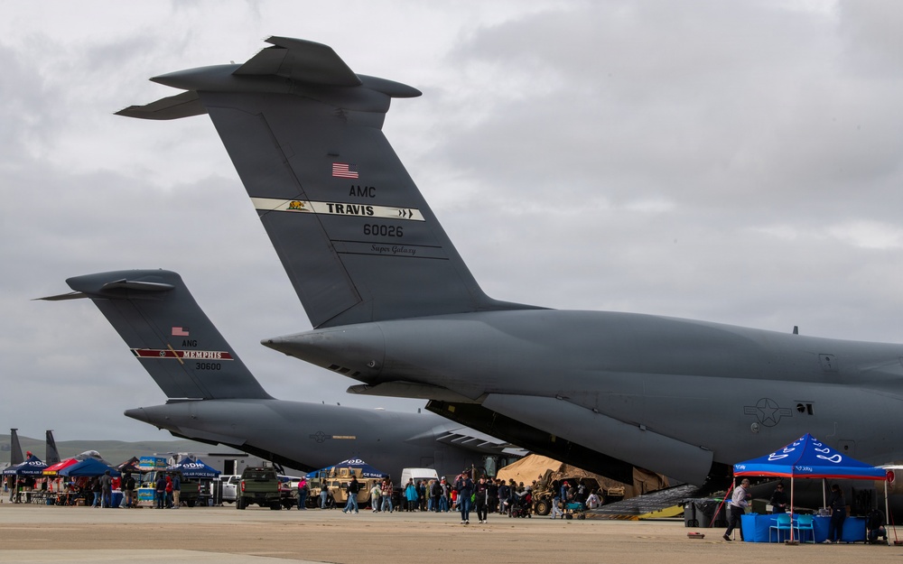 Travis conducts Wings Over Solano air show and open house