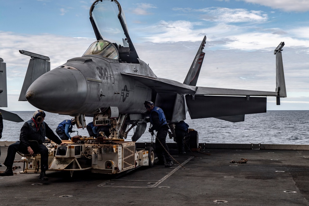 Nimitz Prepares for Flight Operations