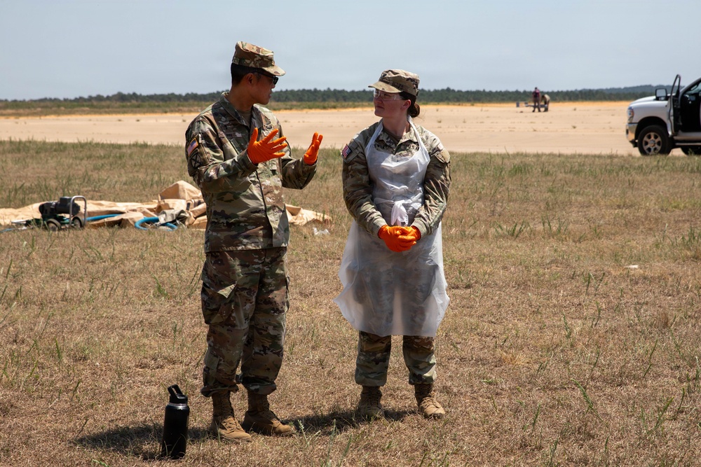 XVIII Airborne Corps Fatality Management Specialists host Unit Recovery Team training