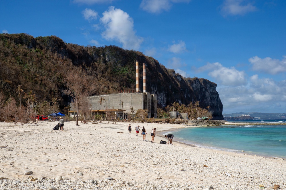 Camp Blaz takes on Tanguisson Beach