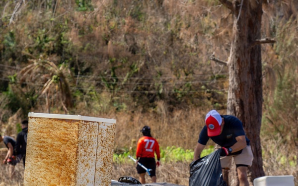 Camp Blaz takes on Tanguisson Beach