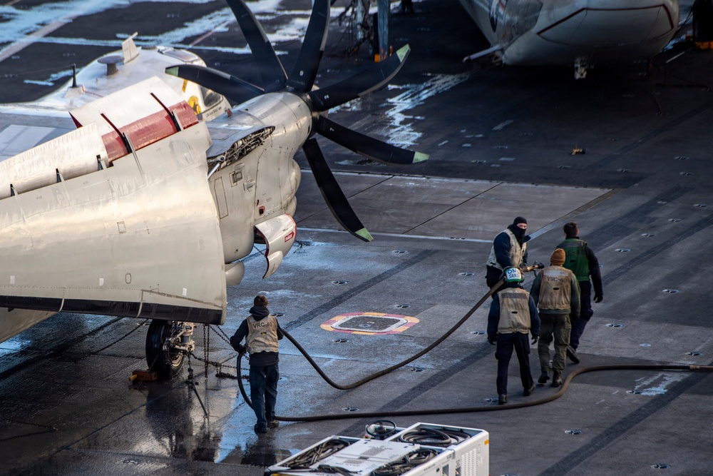 Nimitz Sailors Prepare for Flight Operations